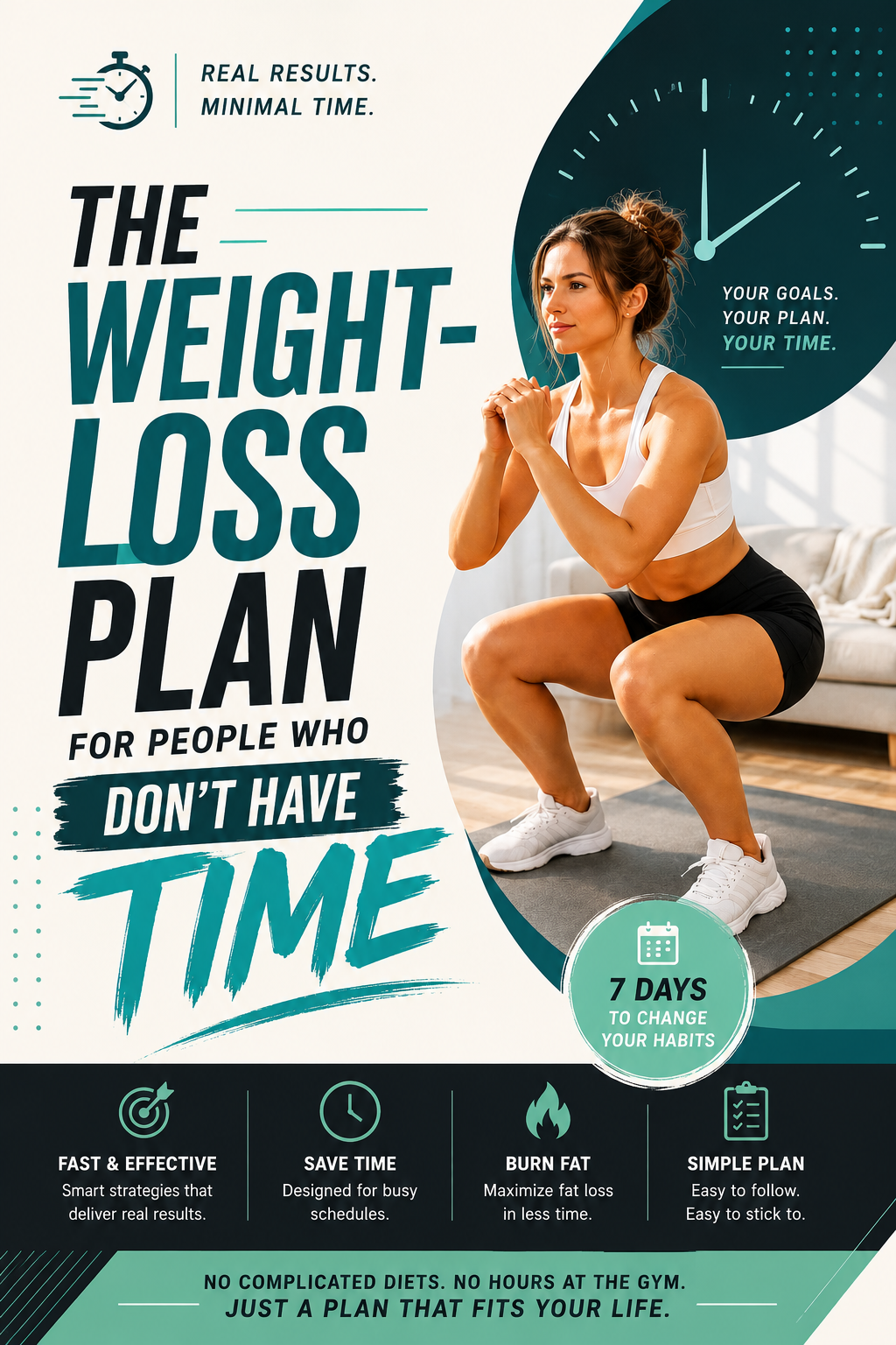 The Weight-Loss Plan For People Who Don't Have Time