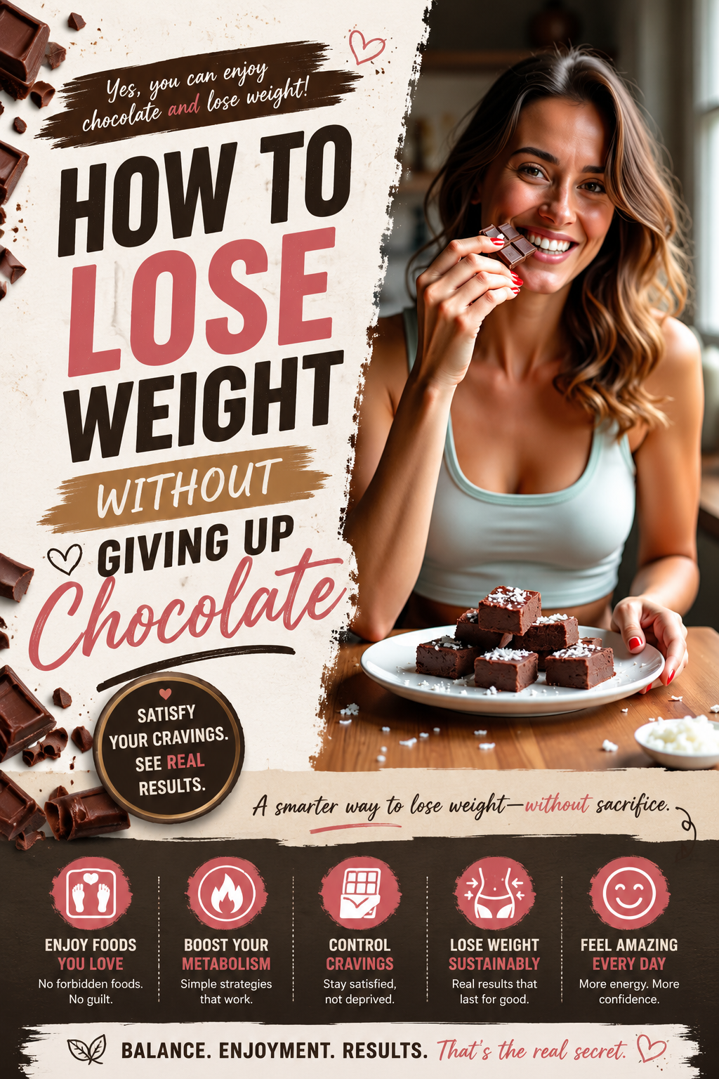 How to Lose Weight Without Giving Up Chocolate