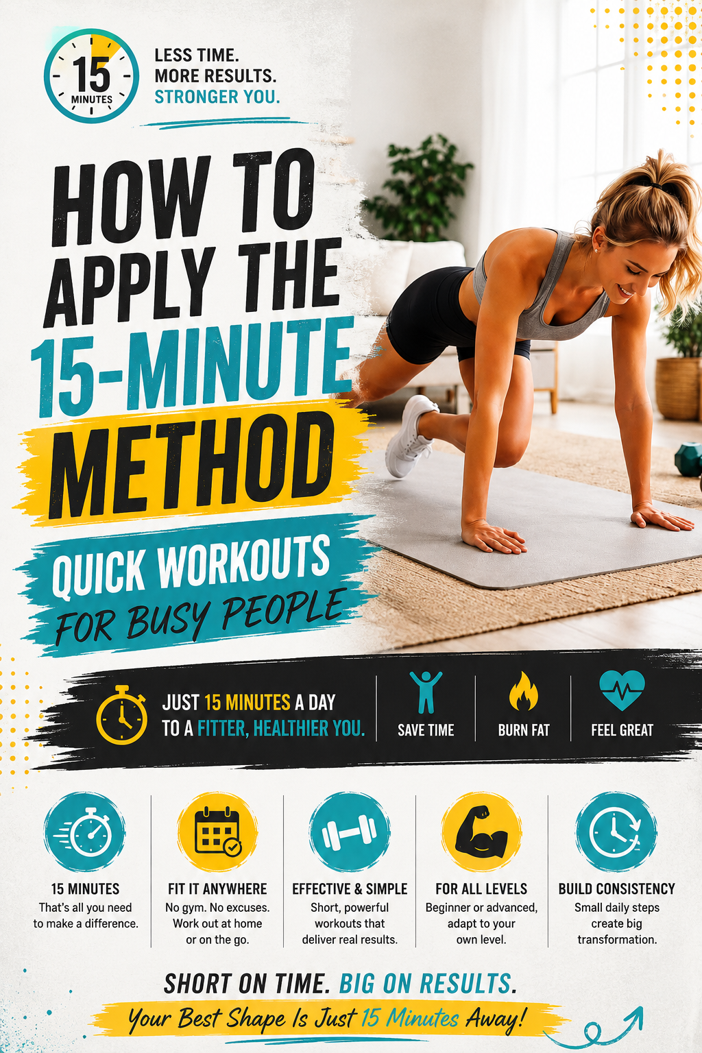The 15-Minute Method - Quick Workouts for Busy People