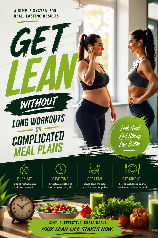 Get Lean Without Long Workouts or Complicated Meal Plans